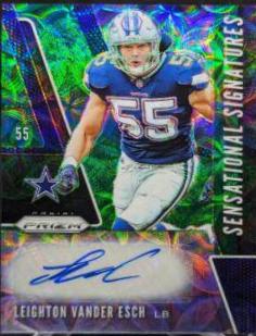 Leighton Vander Esch [Green Scope Prizm] #SE-LVE