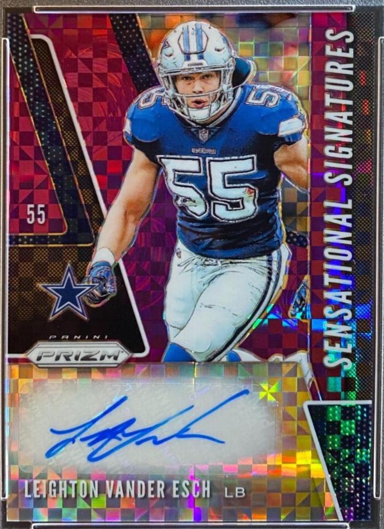 Leighton Vander Esch [Purple Power Prizm] #SE-LVE