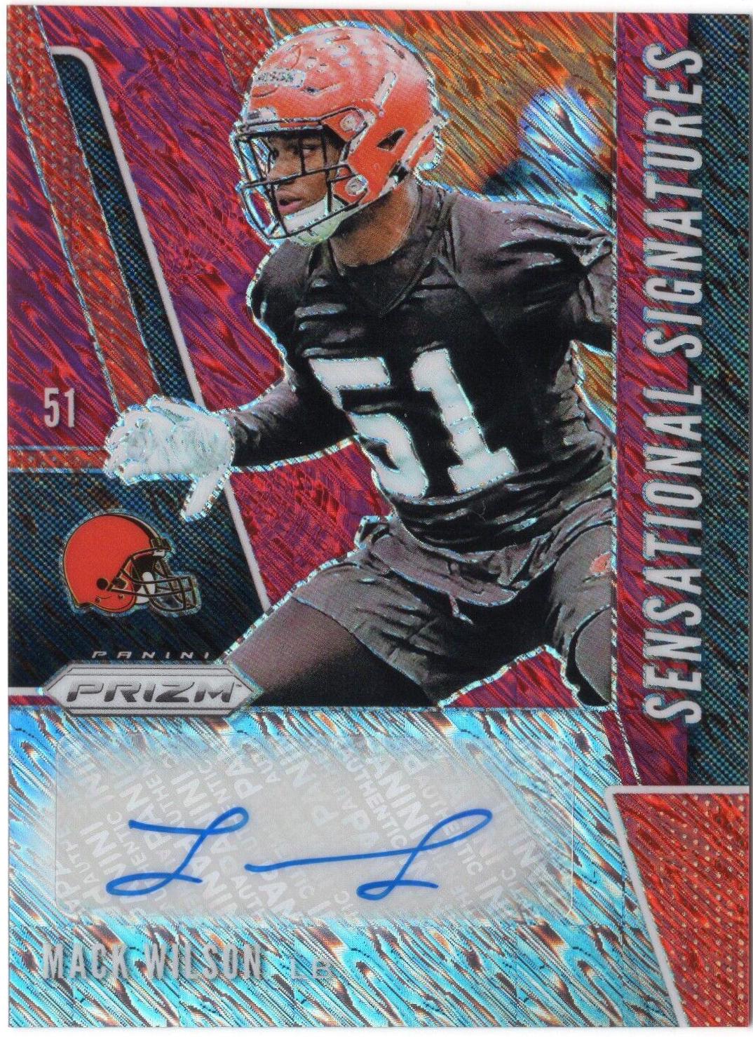 Mack Wilson [Camo Prizm] #SE-MAW