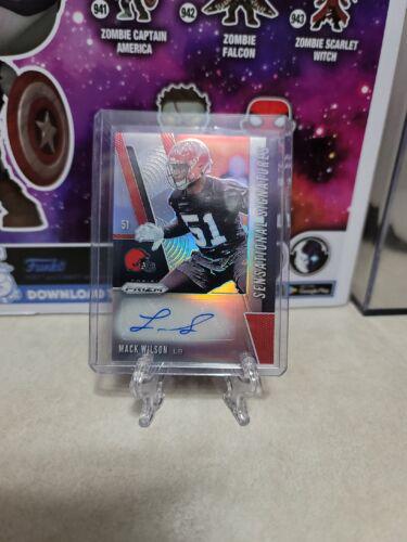 Mack Wilson [Gold Prizm] #SE-MAW