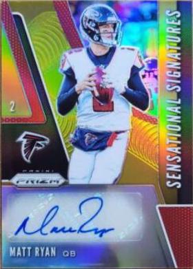 Matt Ryan [Gold Prizm] #SE-MAR