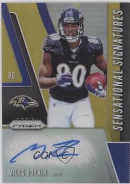 Miles Boykin [Gold Prizm] #SE-MIB
