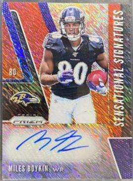 Miles Boykin [Red Shimmer Prizm] #SE-MIB