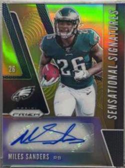 Miles Sanders [Gold Prizm] #SE-MIS