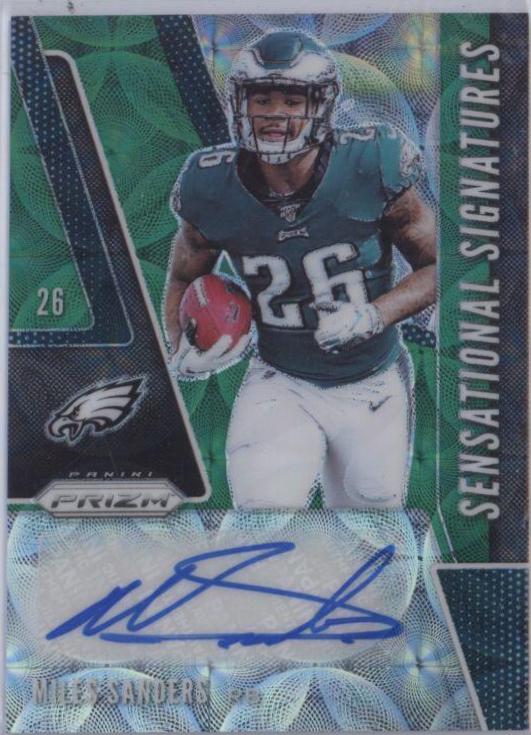 Miles Sanders [Green Scope Prizm] #SE-MIS