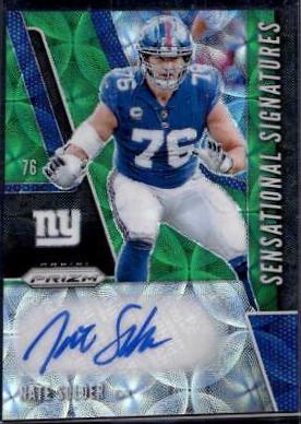 Nate Solder [Green Scope Prizm] #SE-NAS