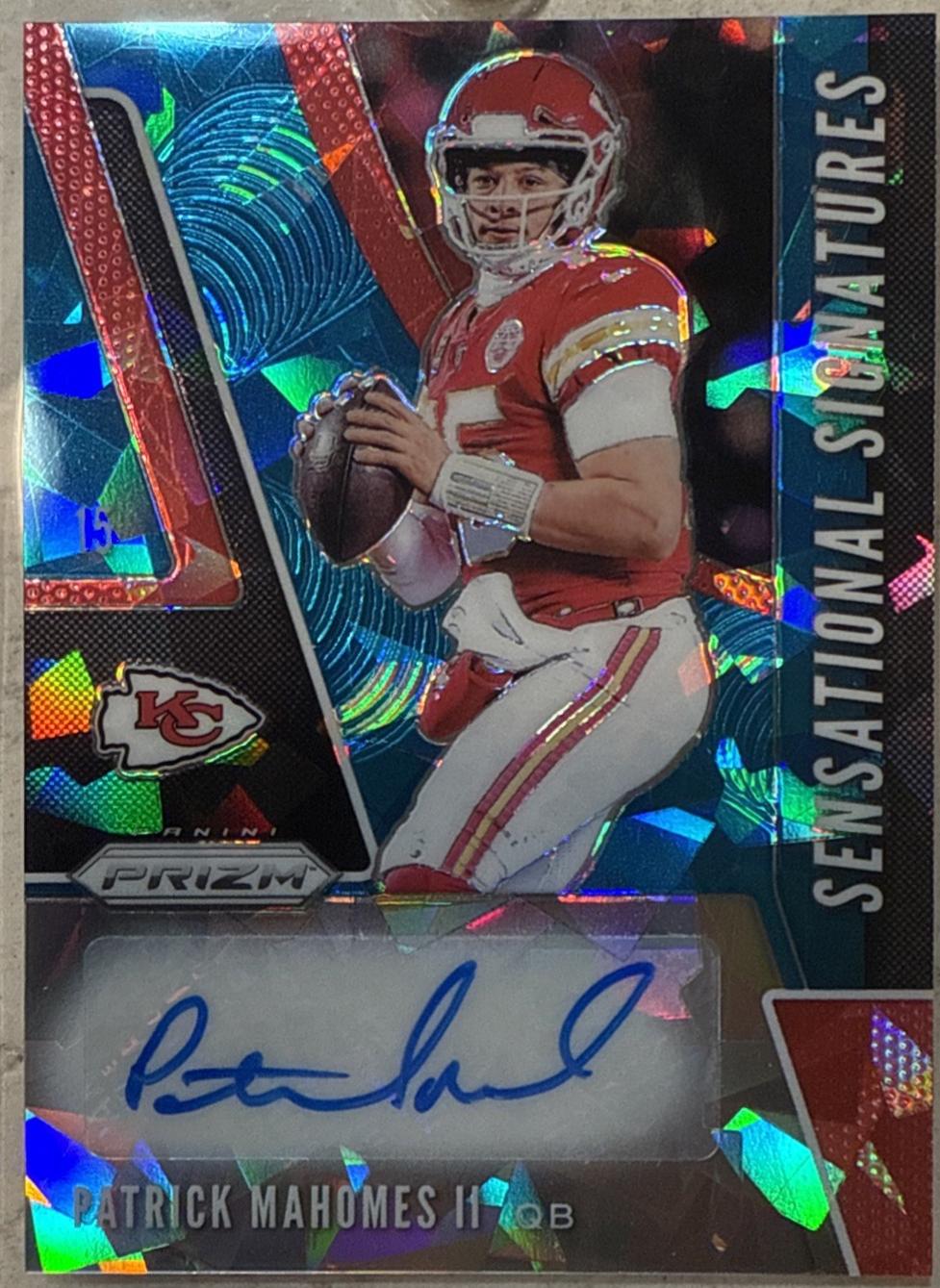 Patrick Mahomes II [Blue Ice Prizm] #SE-PAM