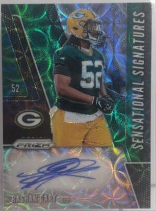 Rashan Gary [Green Scope Prizm] #SE-RAG