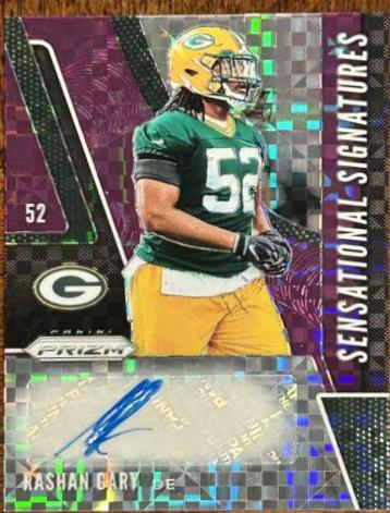 Rashan Gary [Purple Power Prizm] #SE-RAG