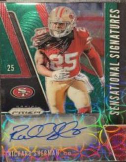 Richard Sherman [Green Scope Prizm] #SE-RIS