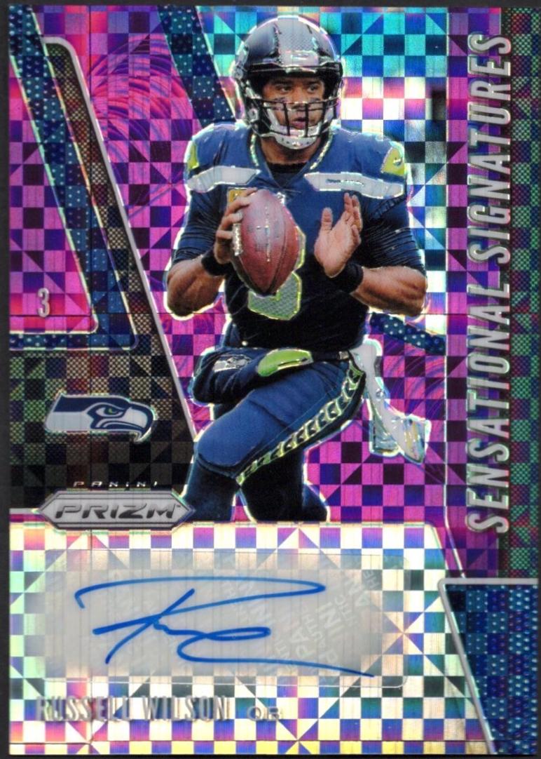 Russell Wilson [Purple Power Prizm] #SE-RUW