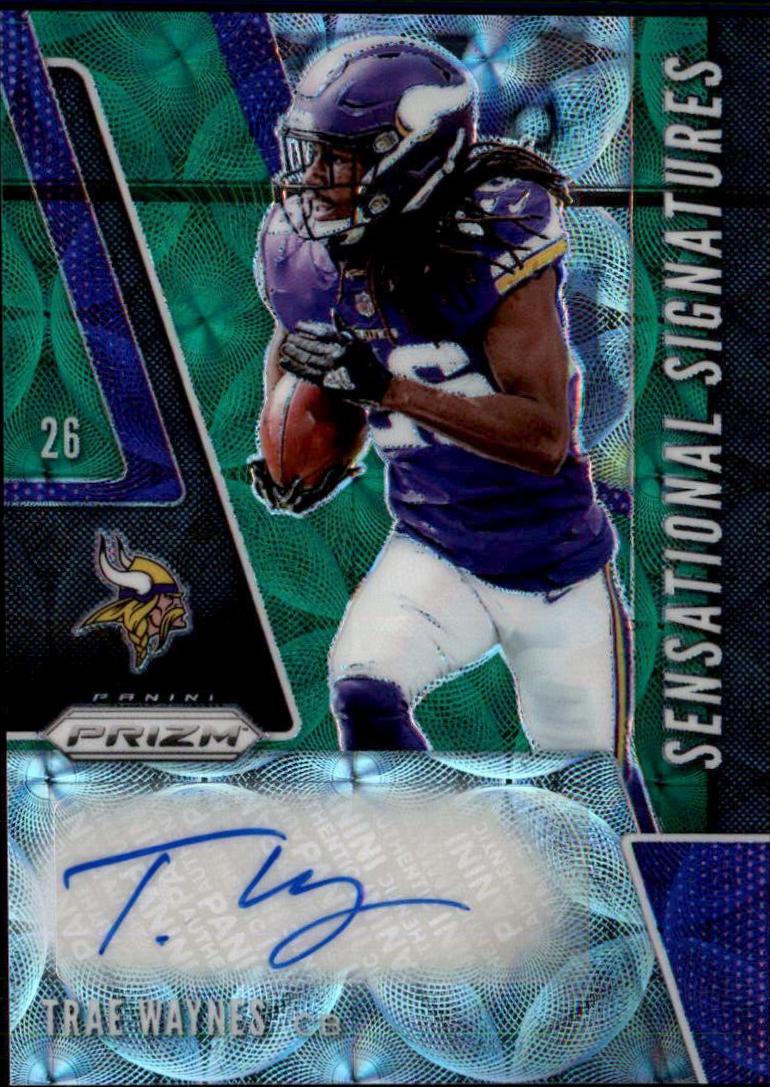 Trae Waynes [Green Scope Prizm] #SE-TRW