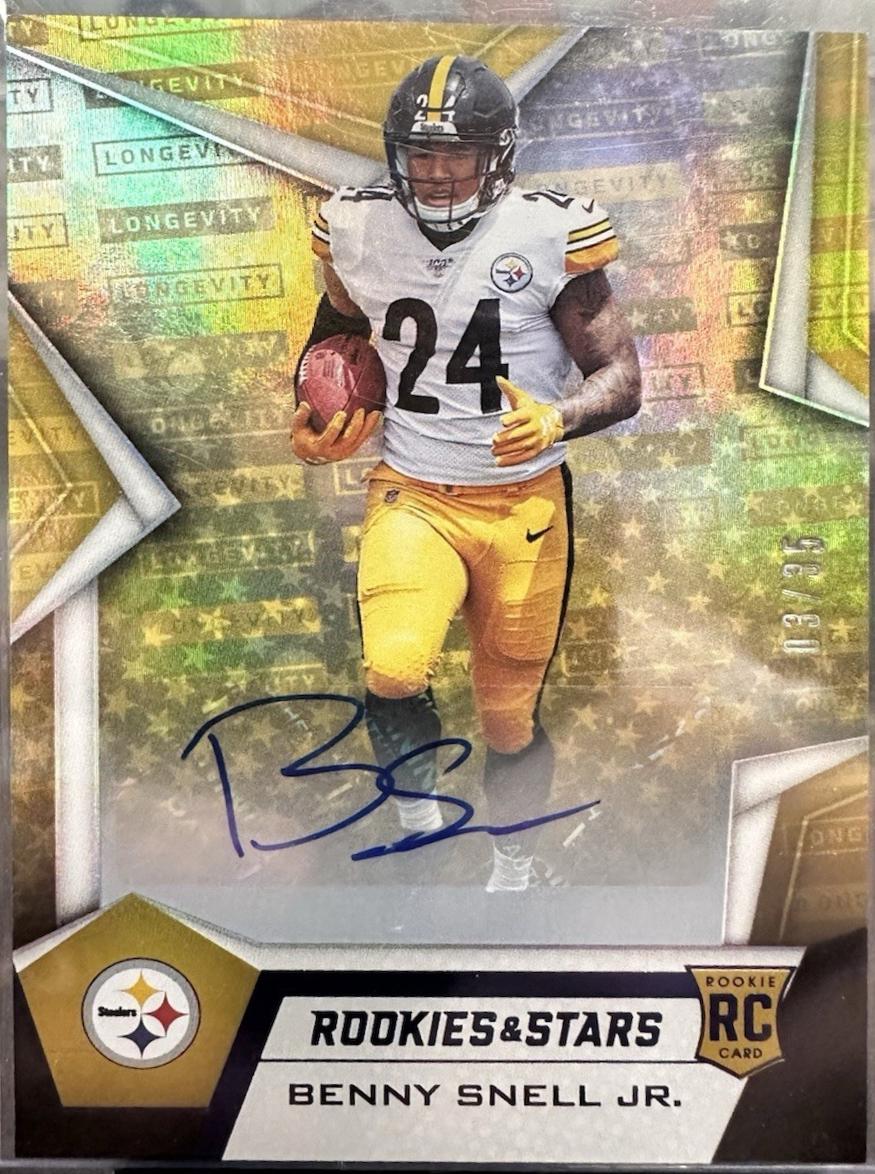 Benny Snell Jr. [Longevity Signature Blue] #137