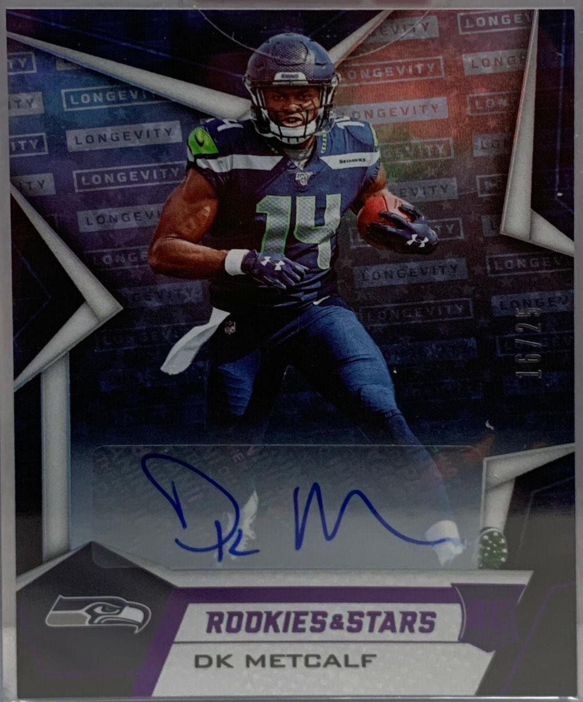 DK Metcalf [Longevity Signature Purple] #127