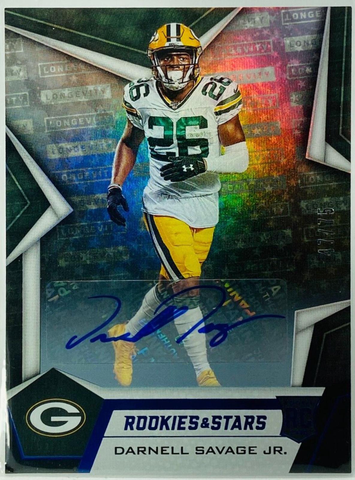 Darnell Savage Jr. [Longevity Signature Blue] #179