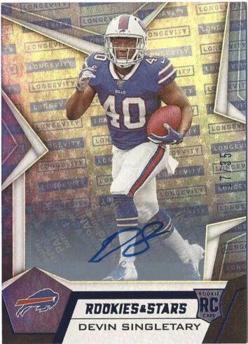 Devin Singletary [Longevity Signature Blue] #129