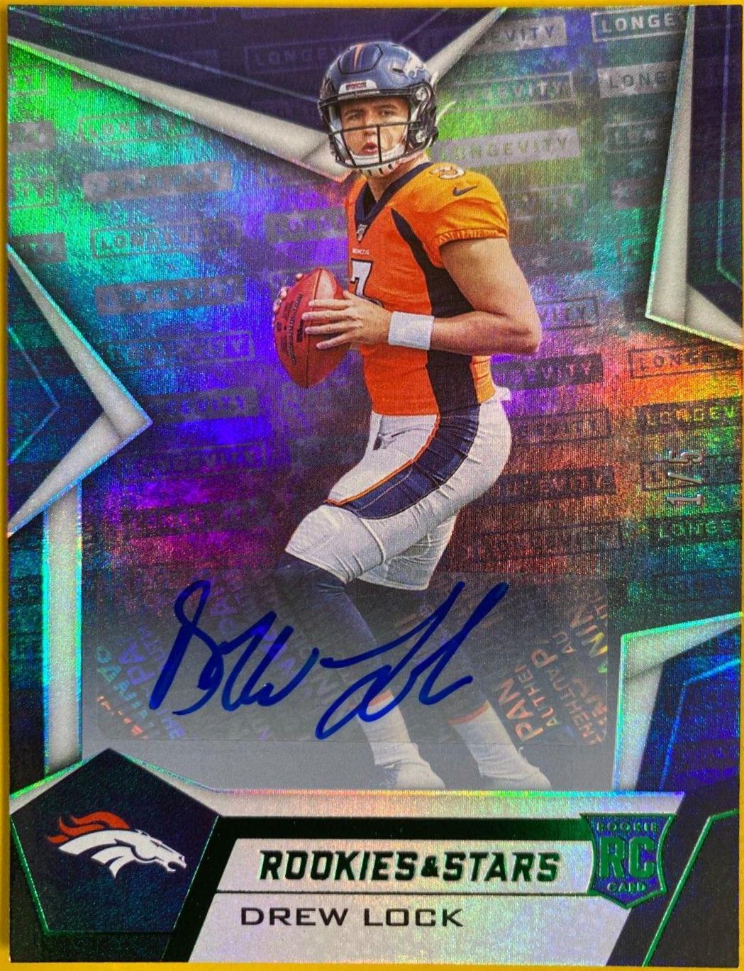 Drew Lock [Longevity Signature Green] #126