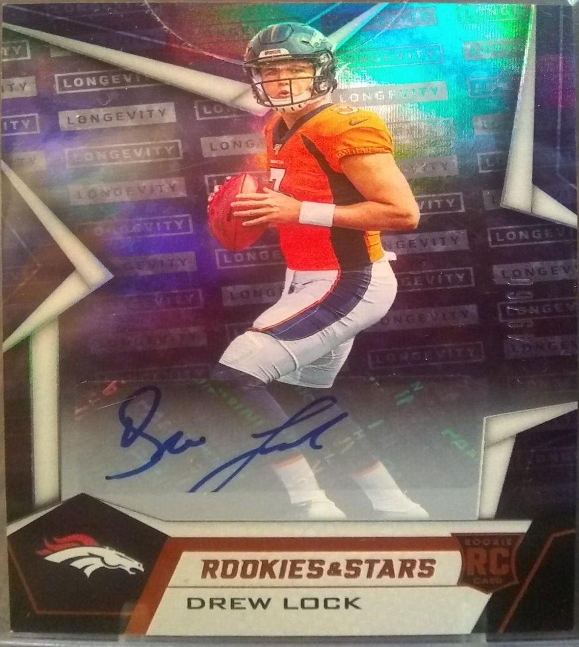 Drew Lock [Longevity Signature Orange] #126