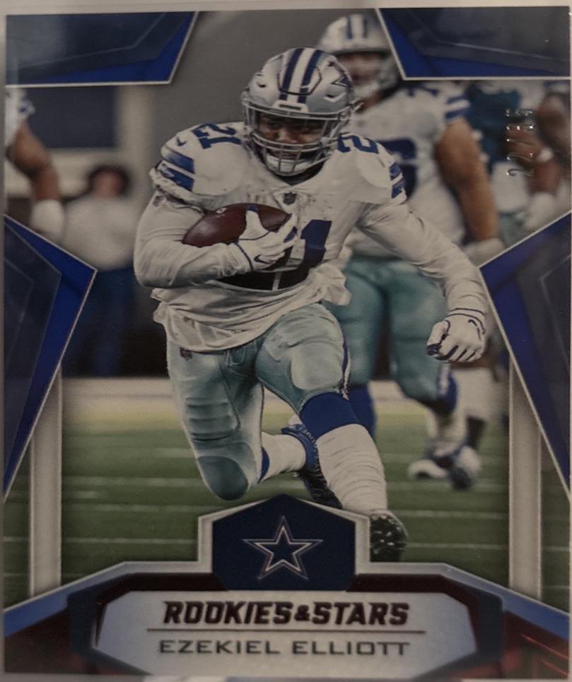 Ezekiel Elliott [Red and Blue] #17