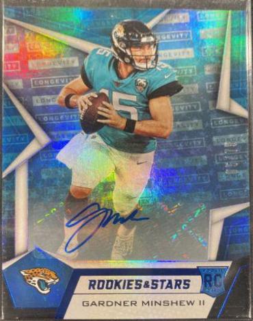 Gardner Minshew II [Longevity Signature Blue] #160