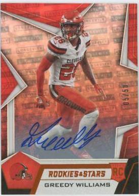 Greedy Williams [Longevity Signature Orange] #162