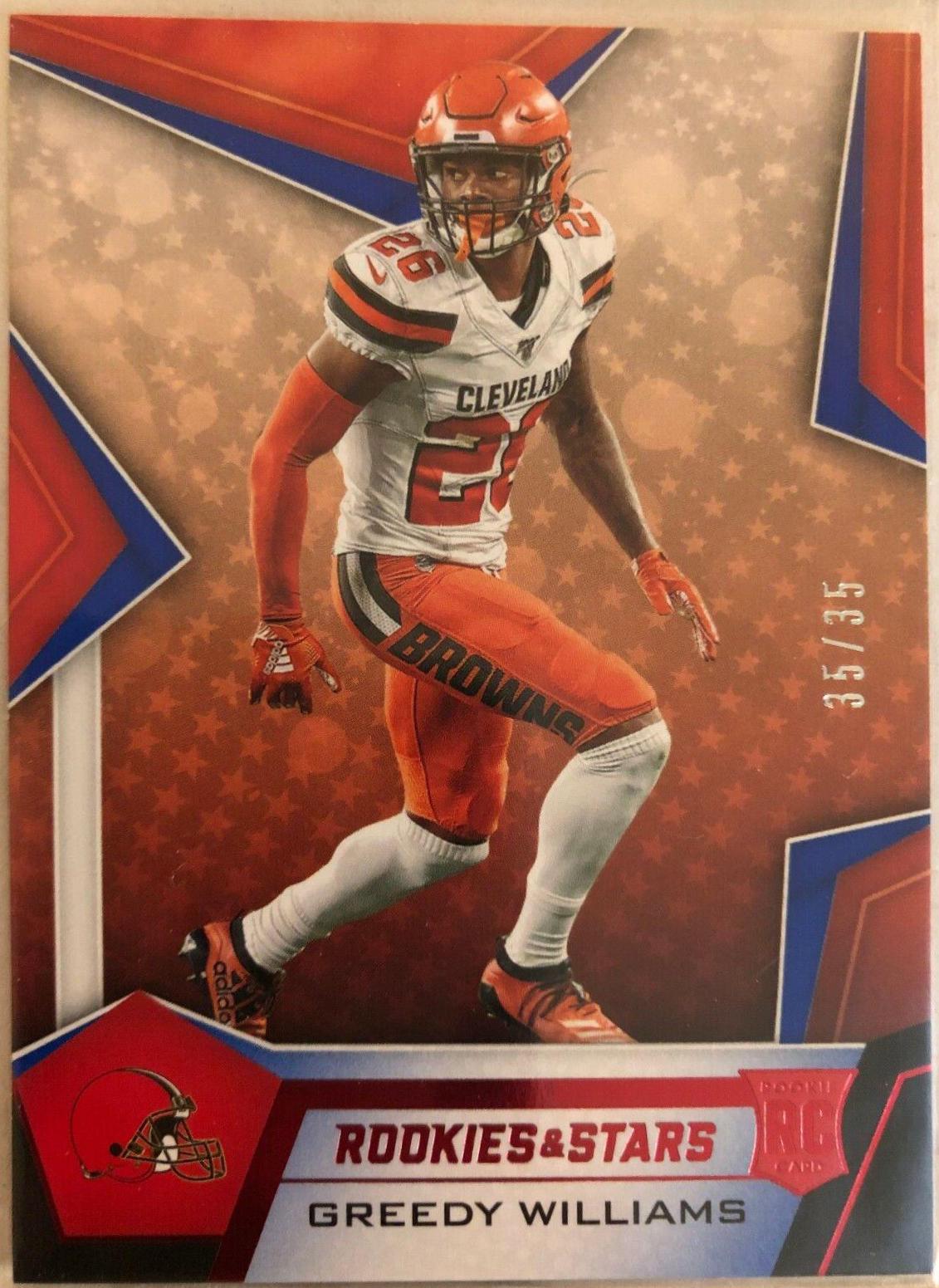 Greedy Williams [Red] #162