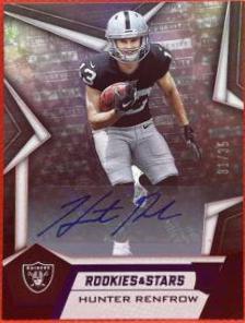 Hunter Renfrow [Longevity Signature Blue] #121