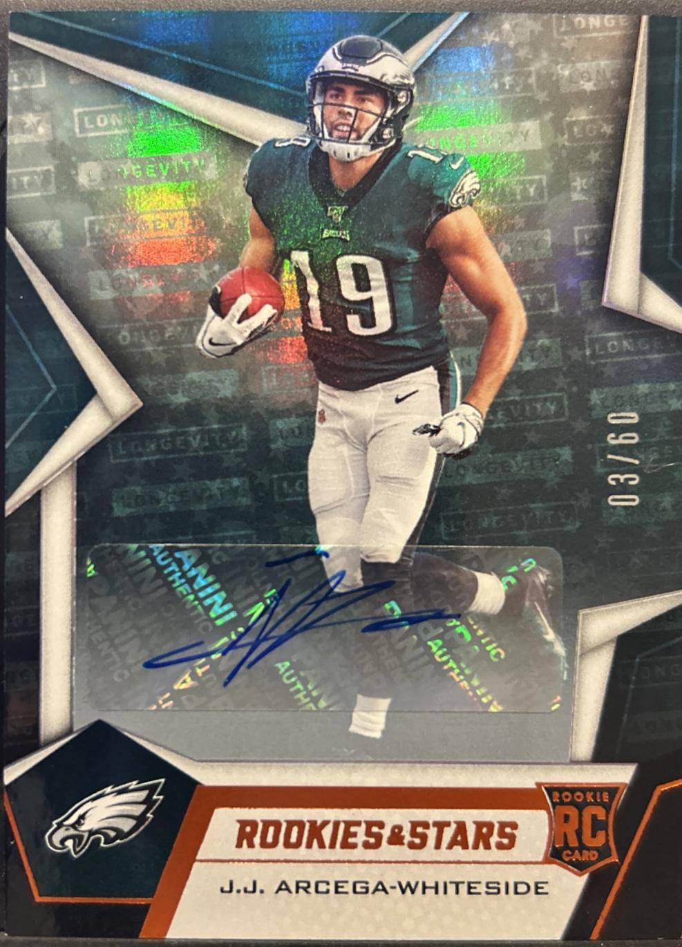 J.J. Arcega Whiteside [Longevity Signature Blue] #118