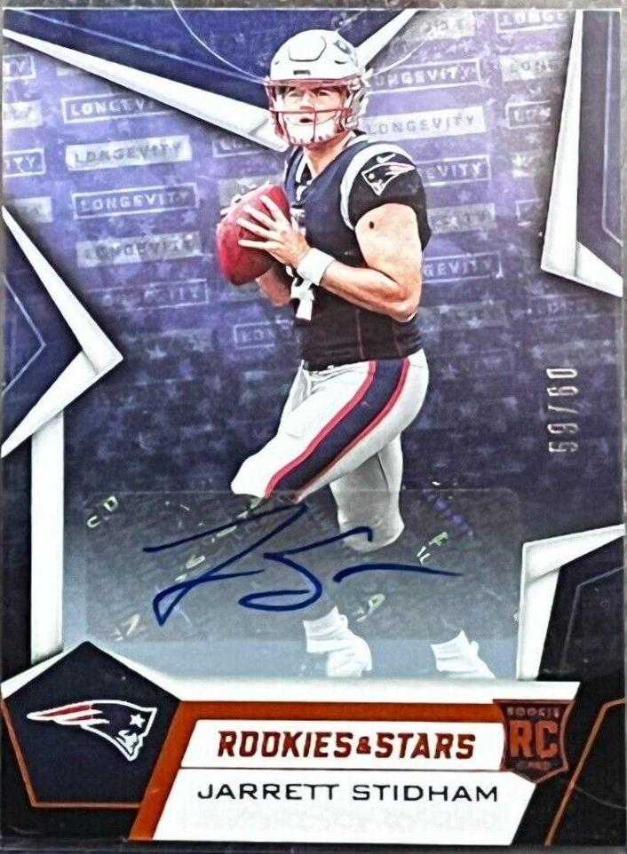 Jarrett Stidham [Longevity Signature Blue] #119