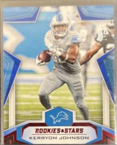 Kerryon Johnson [Red and Blue] #22