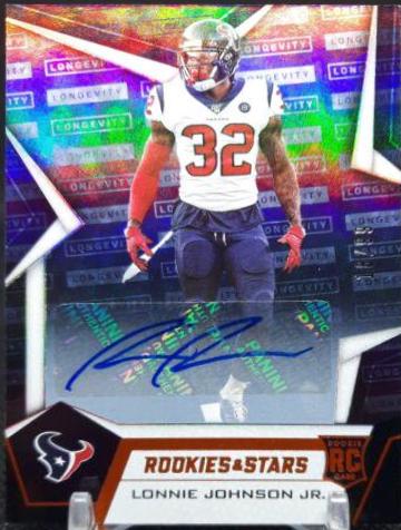 Lonnie Johnson Jr. [Longevity Signature Orange] #173