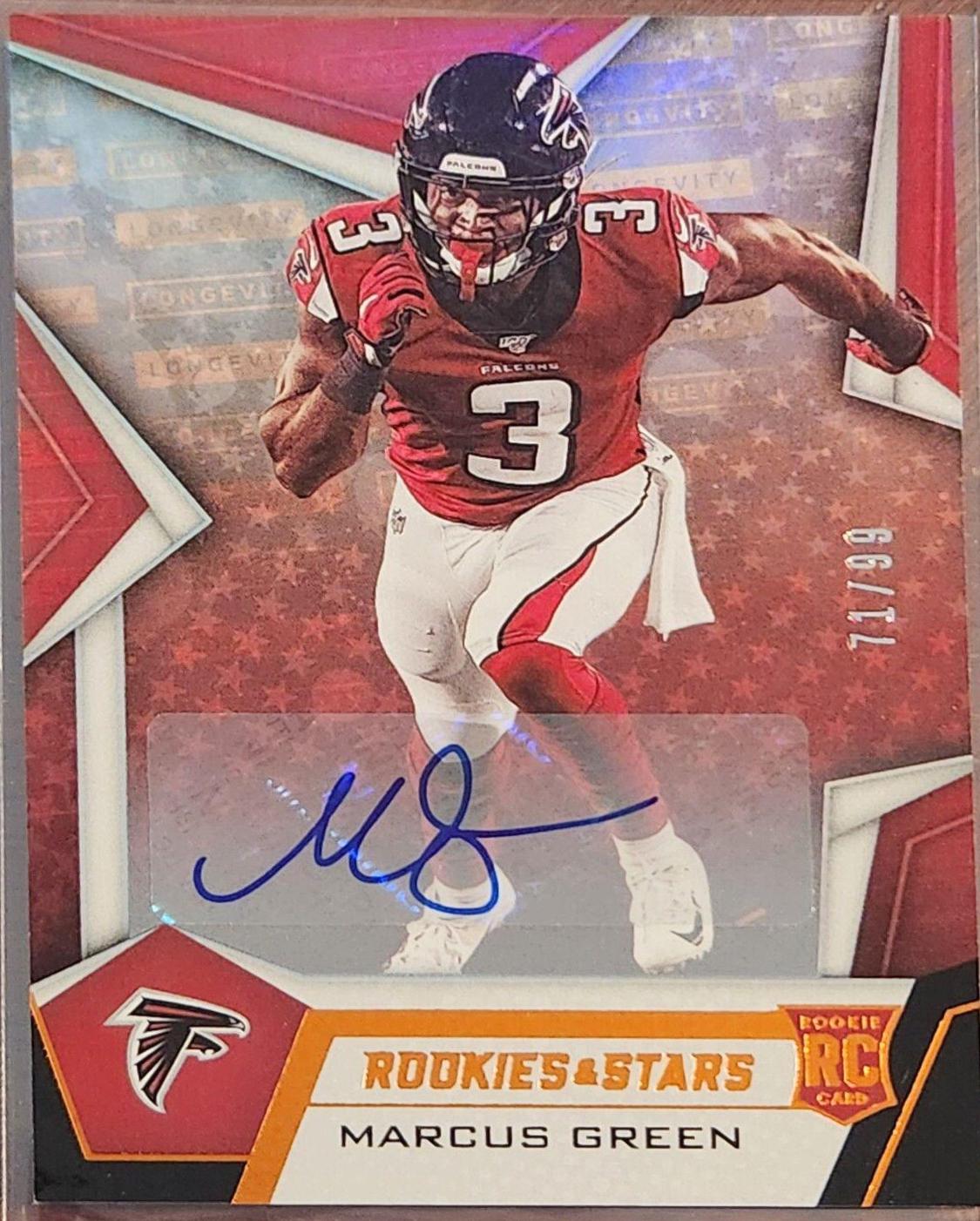 Marcus Green [Longevity Signature Orange] #141