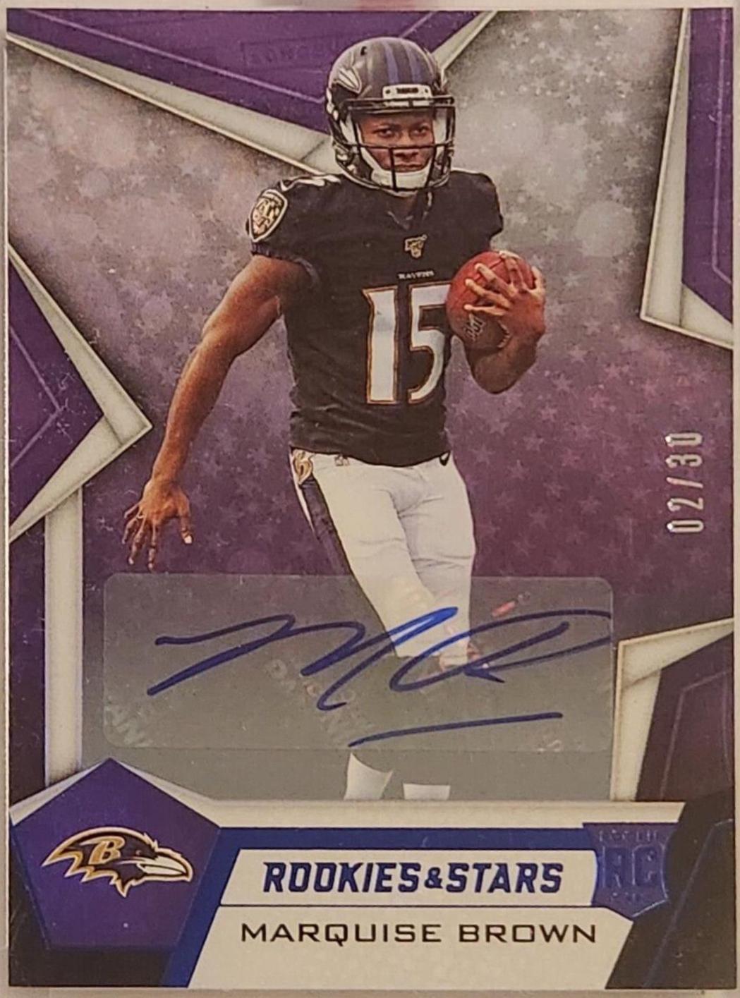 Marquise Brown [Longevity Signature Blue] #114