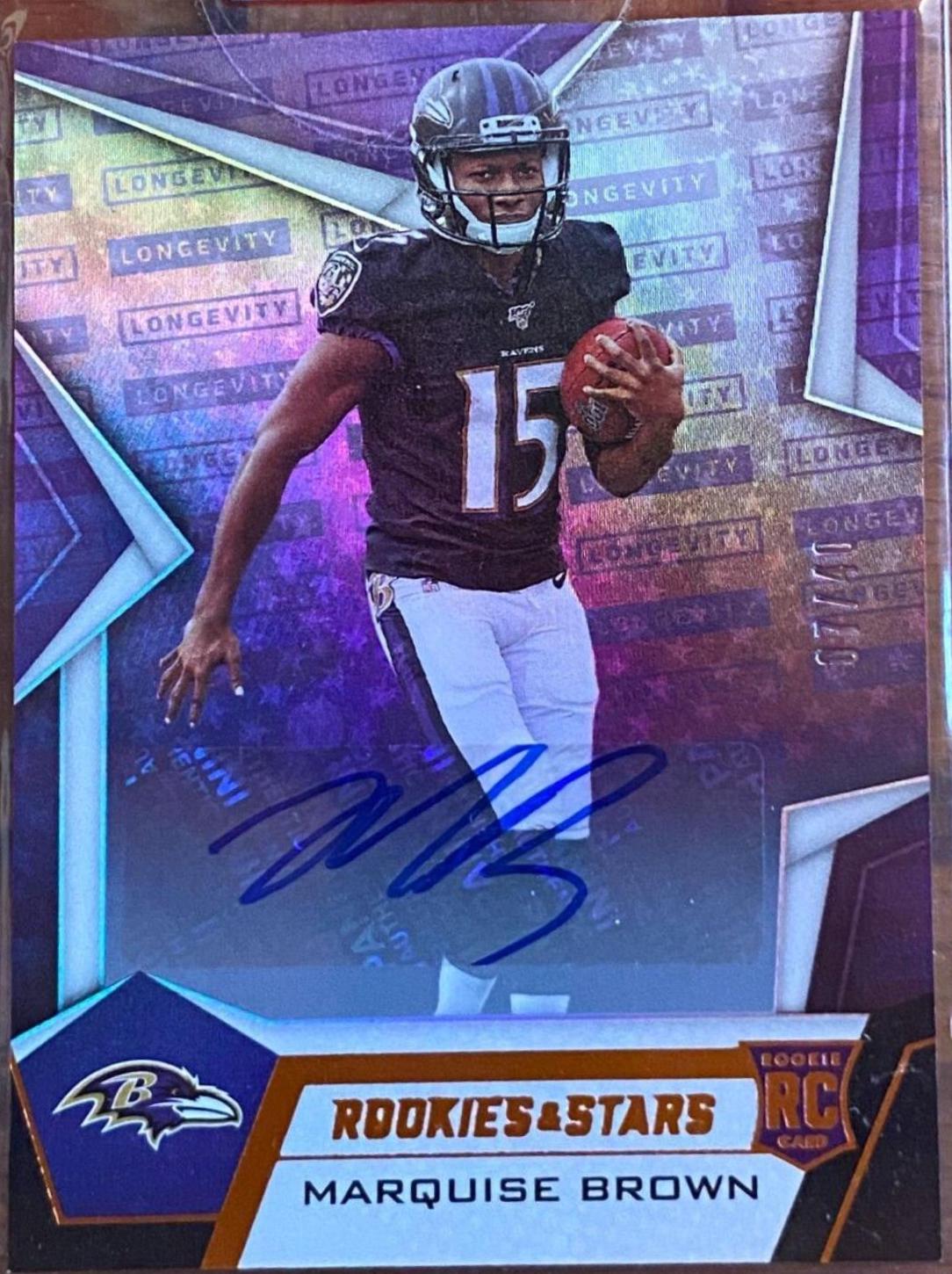 Marquise Brown [Longevity Signature Orange] #114