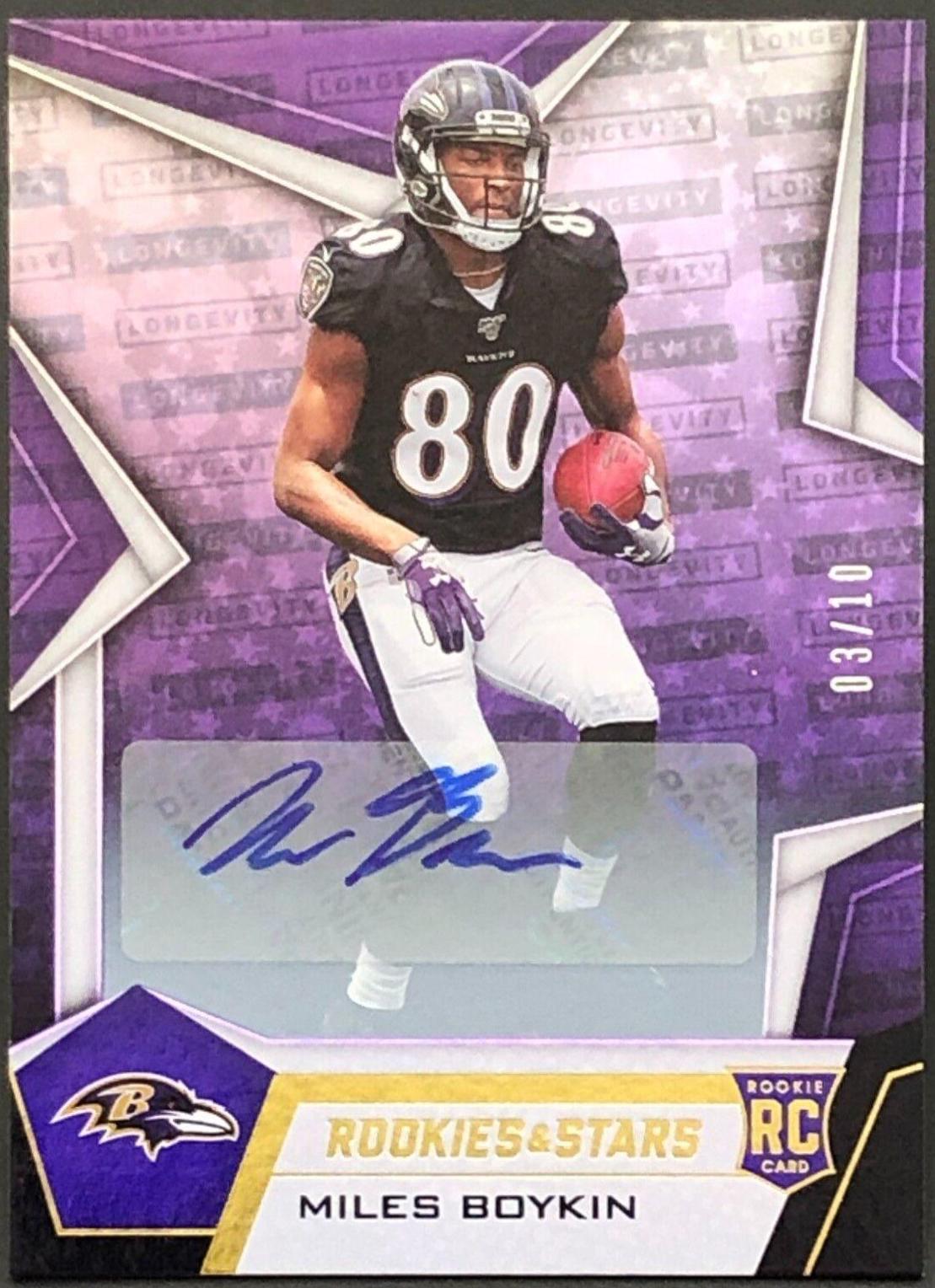 Miles Boykin [Longevity Signature Gold] #112