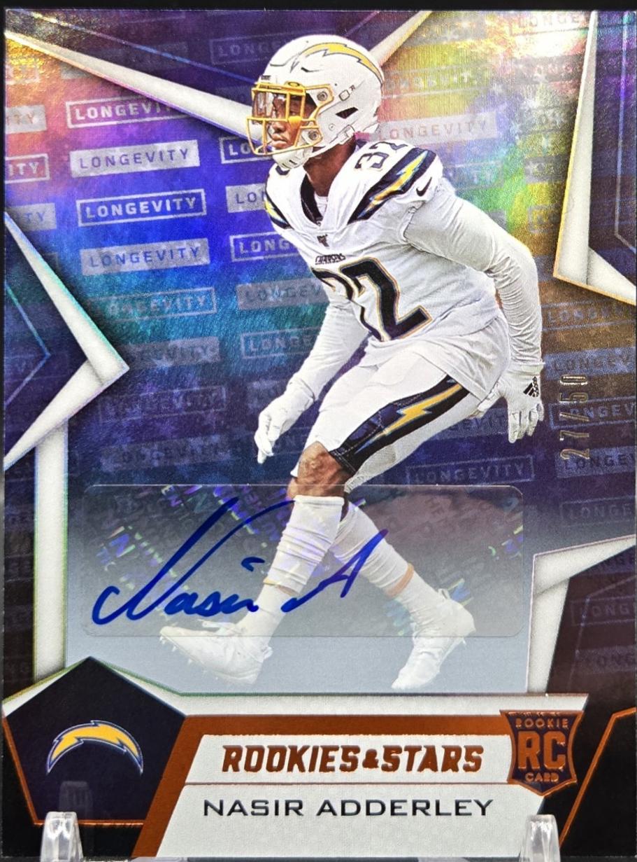 Nasir Adderley [Longevity Signature Orange] #182