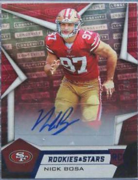 Nick Bosa [Longevity Signature Blue] #110
