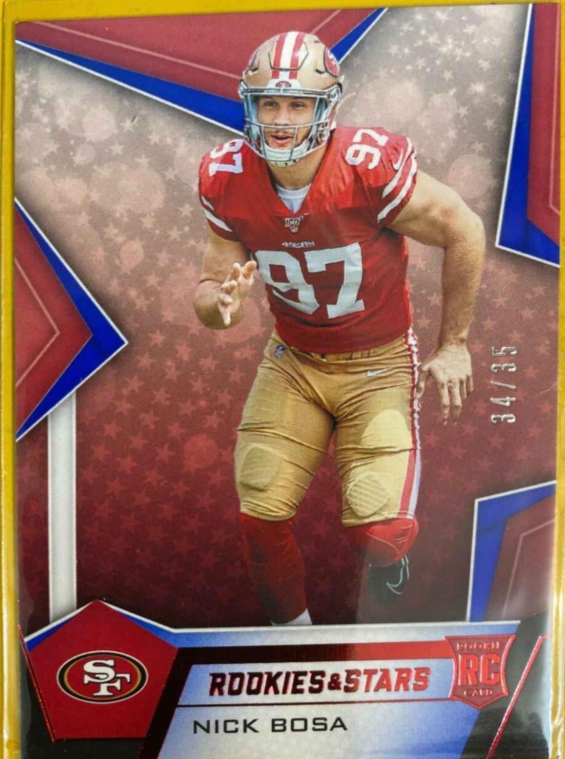Nick Bosa [Red and Blue] #110