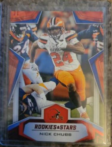 Nick Chubb [Red and Blue] #71