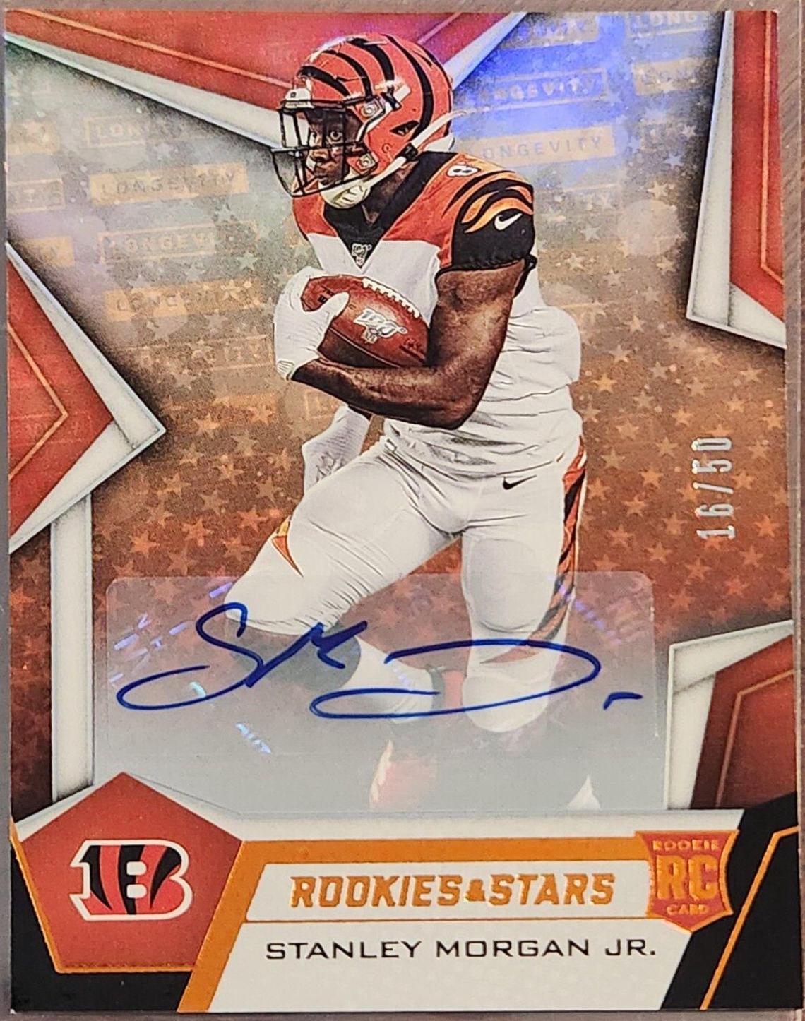 Stanley Morgan Jr. [Longevity Signature Orange] #152