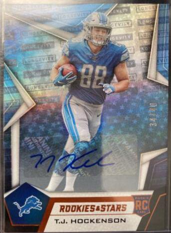 T.J. Hockenson [Longevity Signature Orange] #104