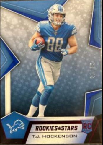 T.J. Hockenson [Red and Blue] #104