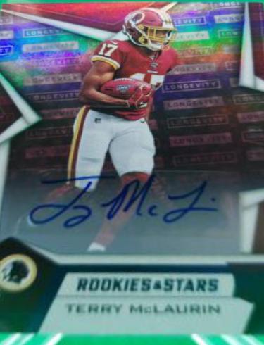 Terry McLaurin [Longevity Signature Blue] #103