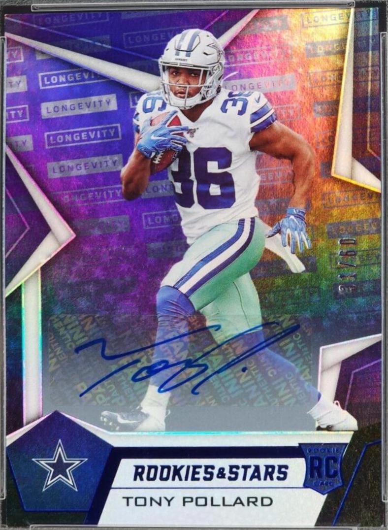 Tony Pollard [Longevity Signature Blue] #102