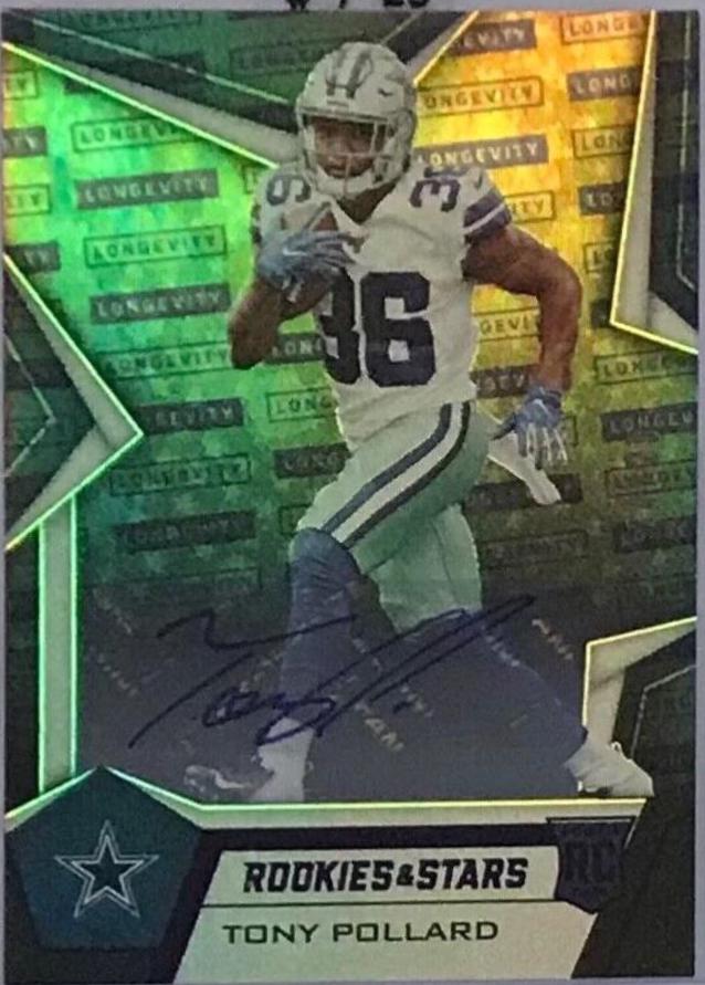 Tony Pollard [Longevity Signature Purple] #102