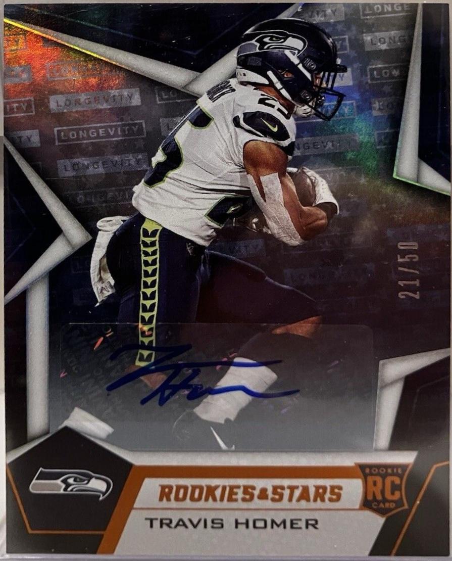 Travis Homer [Longevity Signature Orange] #185