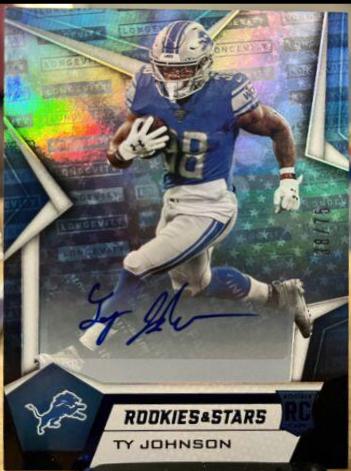 Ty Johnson [Longevity Signature Blue] #169