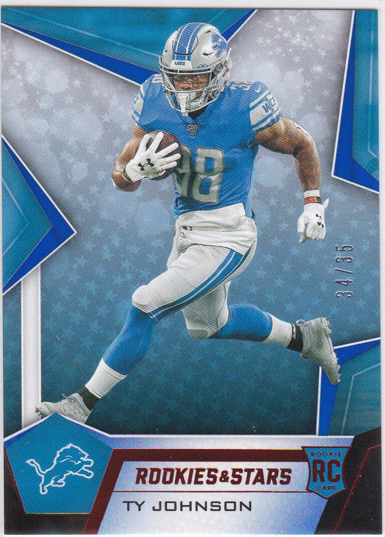 Ty Johnson [Red and Blue] #169