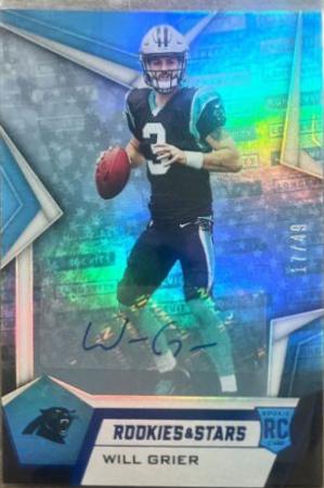 Will Grier [Longevity Signature Blue] #101