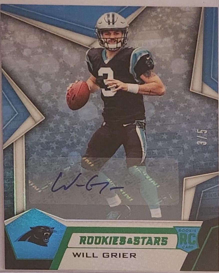 Will Grier [Longevity Signature Green] #101